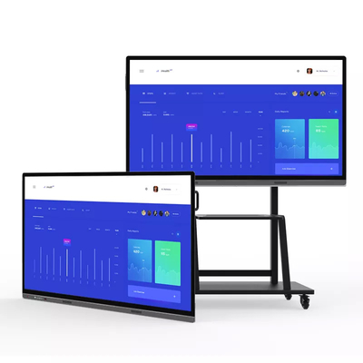 Integrated 55 Inch LCD Panel Digital Interactive Board For Classroom